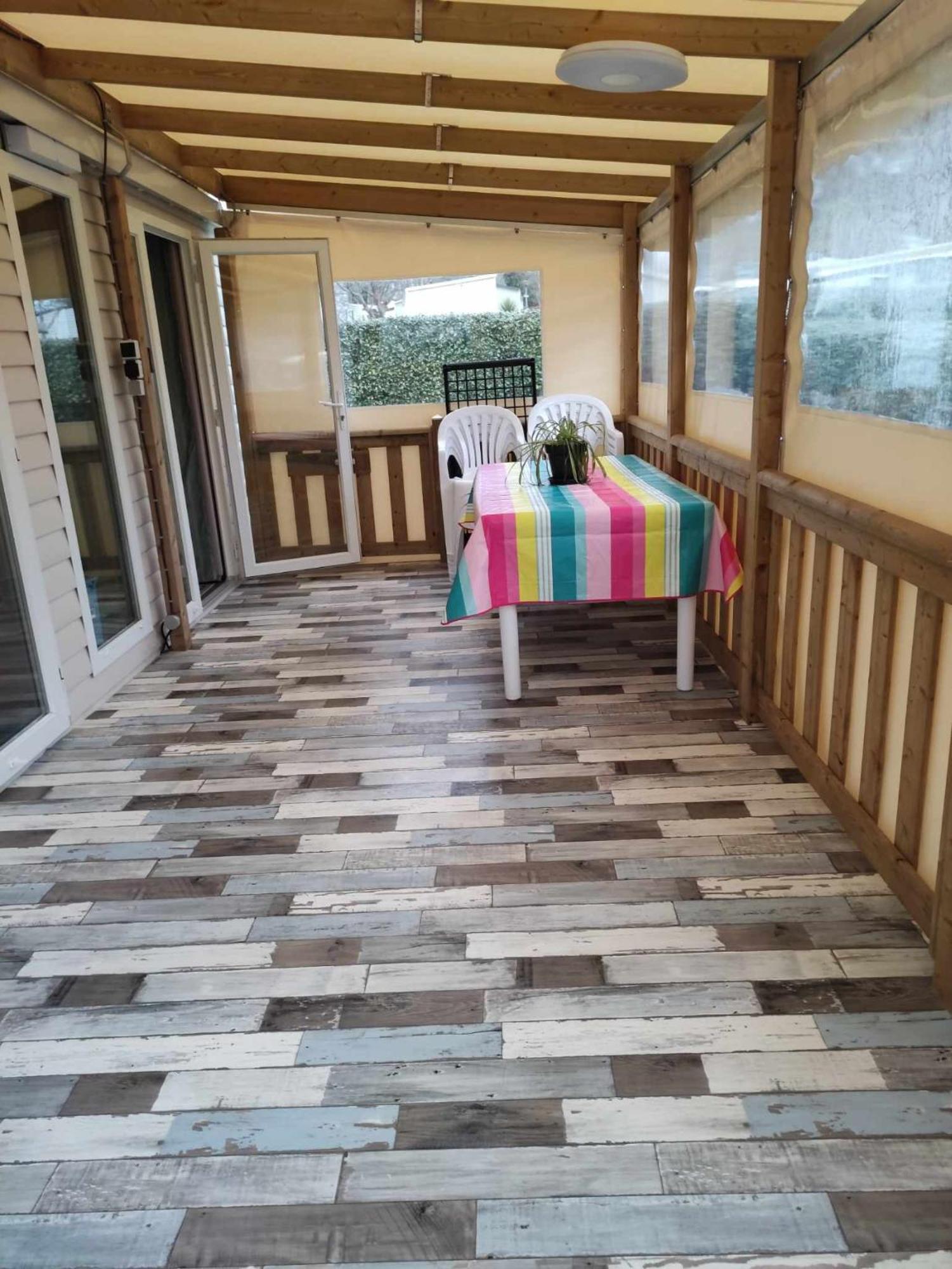 Mobil-Home 6/8 Personnes Au Domaine De Kerlann, بونت-آفين المظهر الخارجي الصورة